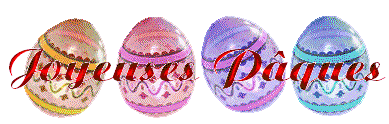 bonnes fêtes de Pâques